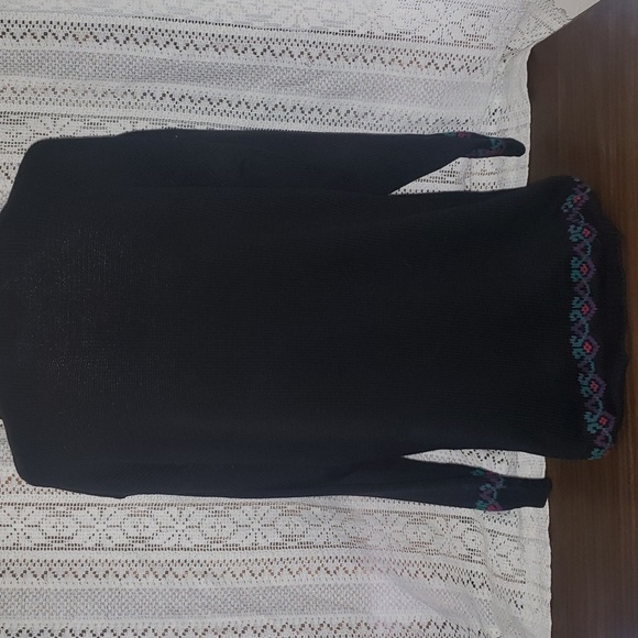 Vintage Eddie Bauer Womens Knit Floral Sweater - Picture 4 of 7